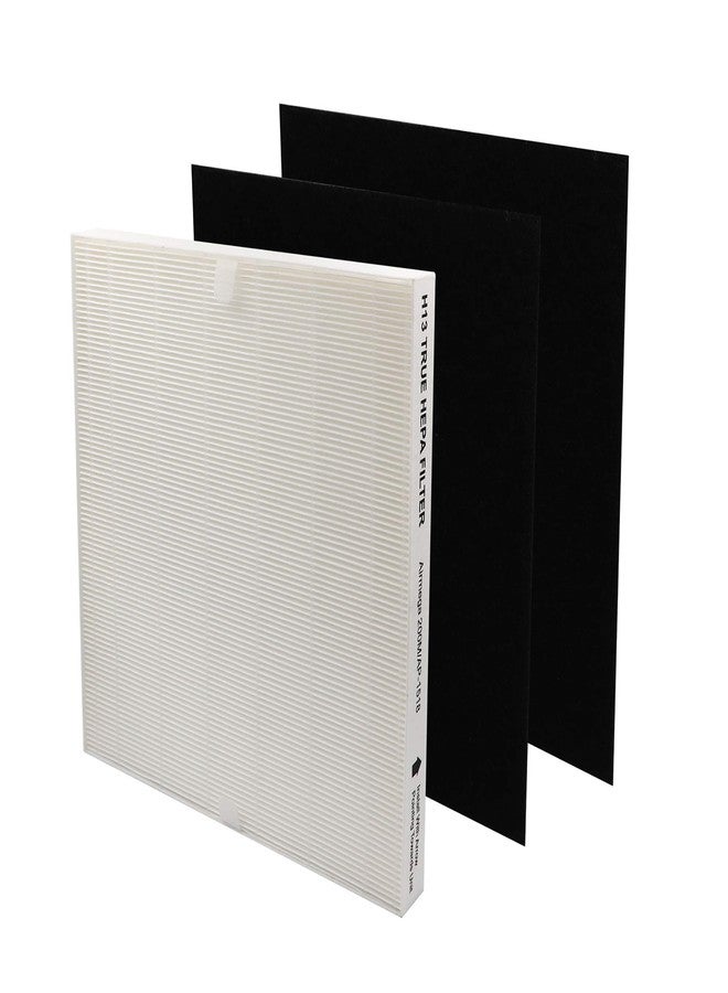 Flintar Replacement Air Filter, Compatible with Coway Air Purifier AP-1512HH and Airmega 200M, H13 Grade Main Filter and (2) Activated Carbon Filters, 1-Year Filter Pack - Image 2